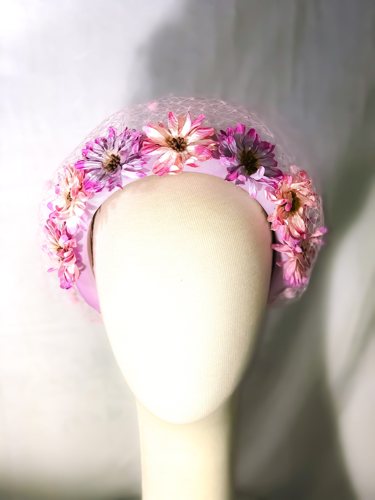 Pink and Lilac Headband by Possum Ball