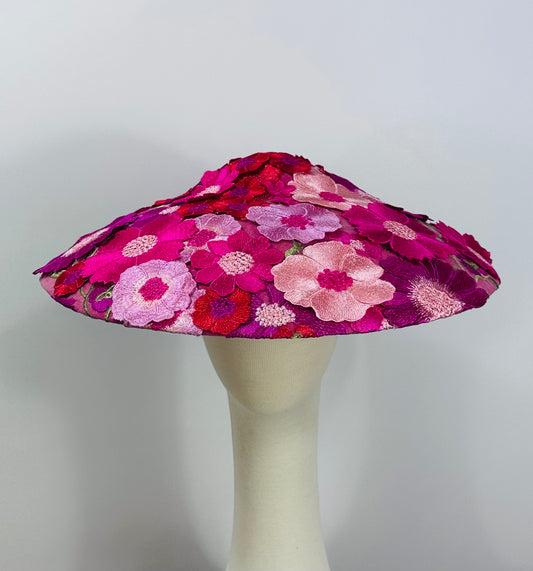 Pink and Red Floral Dior by Possum Ball
