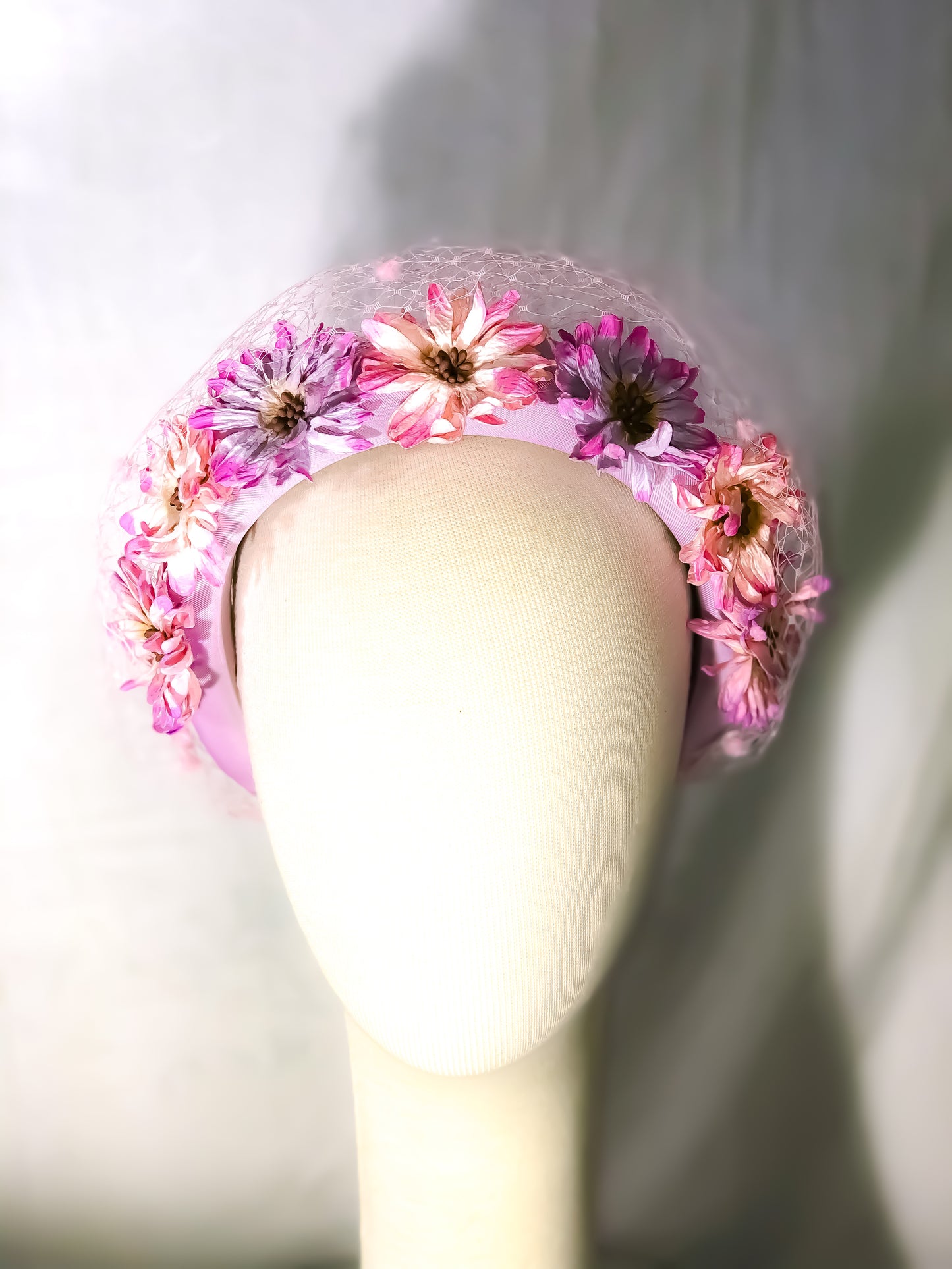 Pink and Lilac Headband by Possum Ball